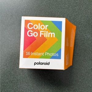 Polaroid Color Go Film Instant Pack — Orange, Red, Yellow, Green, Blue